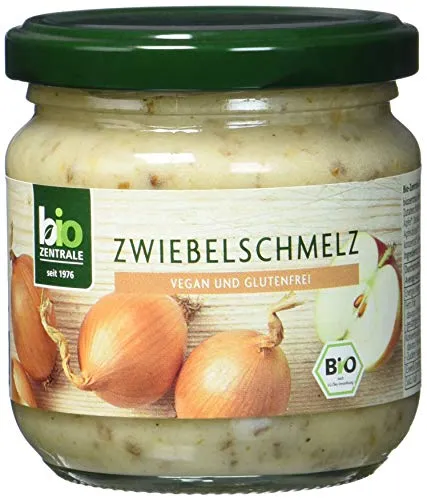 BioZentrale Zwiebelschmelz 0.15 kg - Leckerer Zwiebelschmelz für Aufstriche & Dips, aus hochwertigen Bio-Zutaten, ideal für köstliche Snacks und Partys.