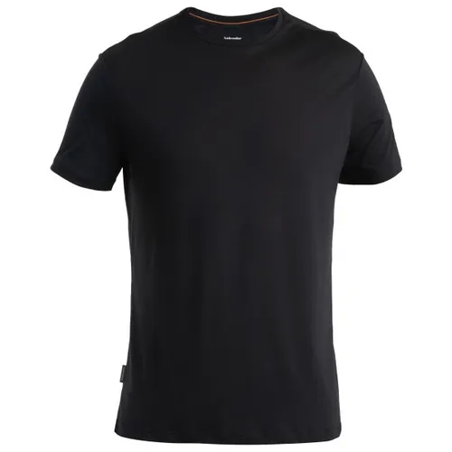 Icebreaker M Mer 125 Cool-lite Sphere III Kurzarmshirt schwarz L - Outdoor & Funktionsshirts für Herren, atmungsaktiv mit Cool-Lite Technologie für optimalen Komfort bei warmem Wetter und ideal für Sport und Freizeit.