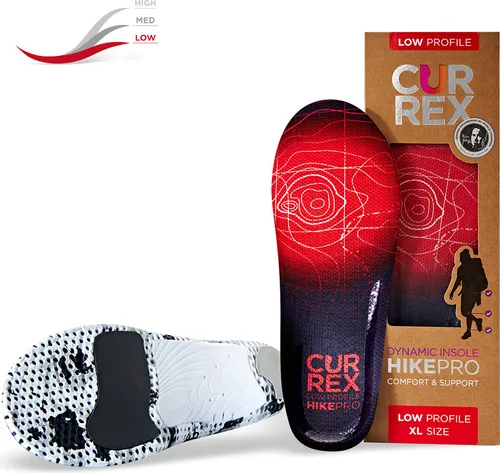 CURREX HikePro Einlegesohle – Die perfekte Unterstützung für Wanderer - Einlegesohlen mit Hochleistungs-Dämpfung für optimalen Komfort und Verletzungsschutz beim Wandern. Entwickelt in Hamburg für gesunde Bewegung.