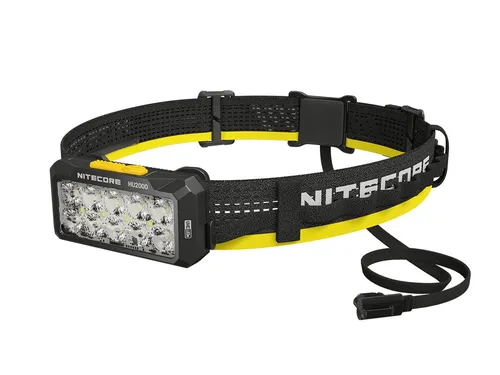 Nitecore HU2000 Stirnlampe, 2000 lm - Stirnlampen mit 2000 Lumen, perfekt für Outdoor-Abenteuer und garantiert eine lange Akkulaufzeit.