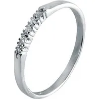 Valeria Damenring 89114276 aus 375er Weißgold - Eleganter Damenring von Valeria aus 375er Weißgold, Größe 50 – perfekt für besondere Anlässe oder als stilvolles Accessoire.
