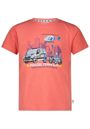 Boys T-Shirt Print EMB Police von SALT AND PEPPER