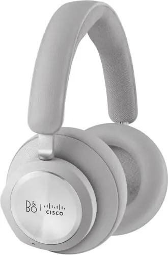 Bang & Olufsen Cisco 980 Headset - Ohrumschließendes Bluetooth-Headset mit aktiver Rauschunterdrückung, ideal für klare Kommunikation und Konzentration im Büro oder Home Office.