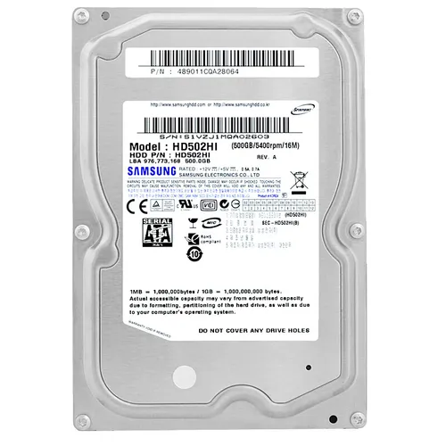 Produktbild Samsung SpinPoint F2EG HD502HI