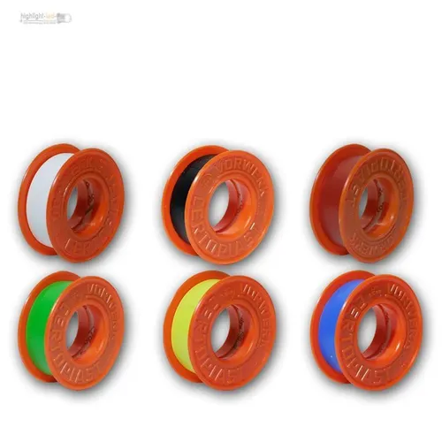 6 Rollen Isolierband PVC Isoband VDE 601 bunt, Isolirband, Klebeband 0,34€/m