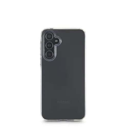 Hama Hülle für Samsung Galaxy S23 FE (Handyhülle, Schutzhülle für Rückseite, Case, Kratzfest, extra Schutz für Kamera und Display, Wireless Charging kompatibel, transparent, Slim) durchsichtig