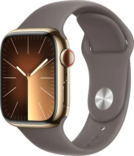 Apple Watch Series 9 GPS + Cellular 45mm mit Sportarmband