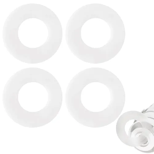Silikon Gummi Unterlegscheiben Membran，Heberglockendichtung, Ersatz Ventil Unterteil Dichtungsring für Geberit 816.418.00.1, Ideal für Reparaturen 4
