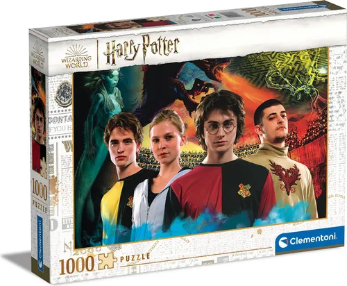 Clementoni-Puzzle 1000 Harry Potter 39656