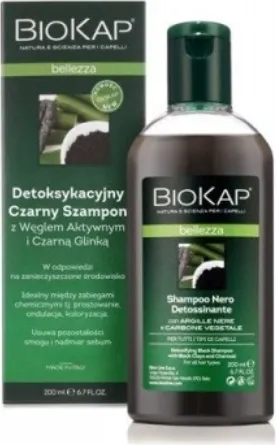 Bios Line Biokap Detoxifying Black Shampoo 200ml