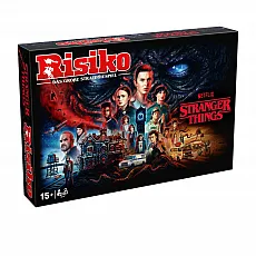 Risiko - Stranger Things Edition - Gesellschaftsspiel mit strategischem Anspruch, erlebe die düstere Welt von Hawkins und dem Upside Down in dieser einzigartigen Stranger Things Edition.
