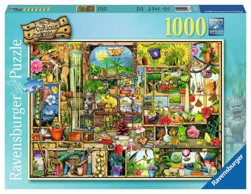 Ravensburger Puzzle 1000 Teile Puzzle Colin Thompson Grandioses Gartenregal 19482, 1000 Puzzleteile