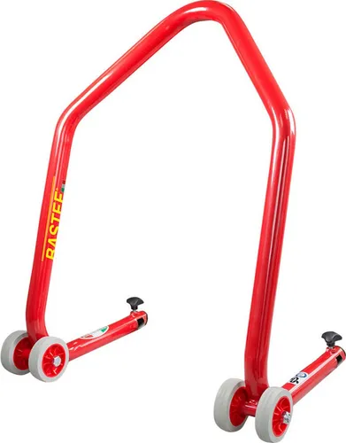 Bastef Universal Heck Montageständer, rot - Sonstiges Fahrradzubehör, stabil und robust mit einer Traglast von bis zu 250 kg, ideal für die Wartung von Fahrrädern.