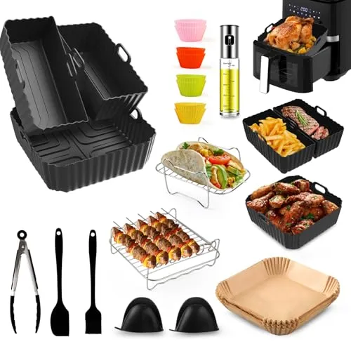 Stück Airfryer Silikonformen (4,5-8L)