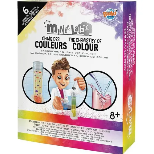 Buki Experimentierkasten mini Lab Farbchemie (BUK 210309)