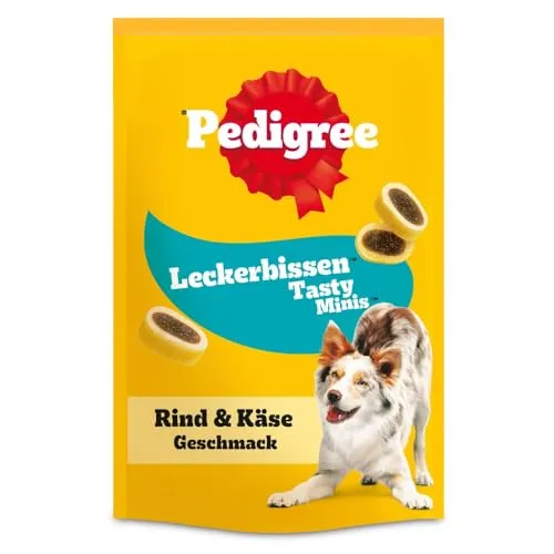 Pedigree Leckerbissen Mini-Happen Hundesnacks, 6er Pack (6 x 140 g)