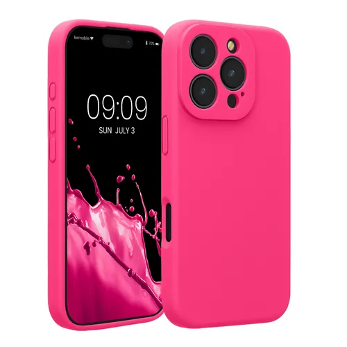 Hülle für Apple iPhone 16 Pro Hülle Silikon gummiert Handyhülle weich soft cases