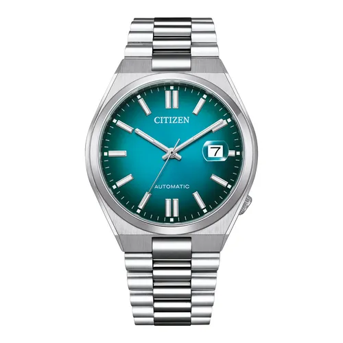 Herrenuhr Citizen NJ0151-88X - Elegante Automatik-Uhr - Herrenuhr Citizen NJ0151-88X (Ø 40 mm) aus Edelstahl mit Saphirglas, wasserdicht bis 5 atm und im stilvollen grauen Design, ideal für modebewusste Herren.