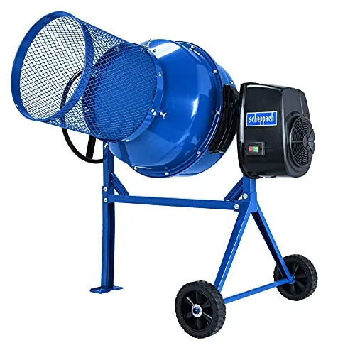 Scheppach Betonmischer MIX125 mit Siebtrommel von Scheppach