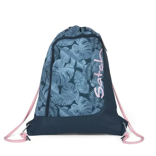 Satch Sportbeutel Betty Blue - Turnbeutel aus recycelten PET-Flaschen, stilvoll und umweltfreundlich, ideal für Sport und Freizeit mit verstellbarem Schultergurt.