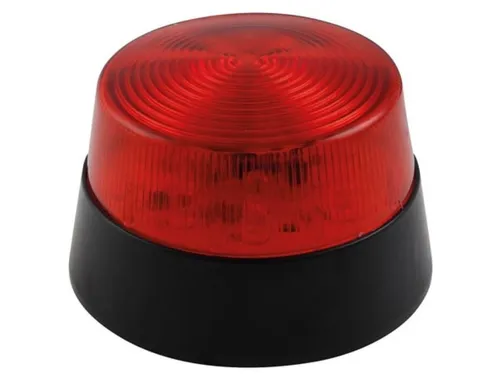Velleman LED-BLITZLICHT - ROT - 12 VDC - ø 77 mm