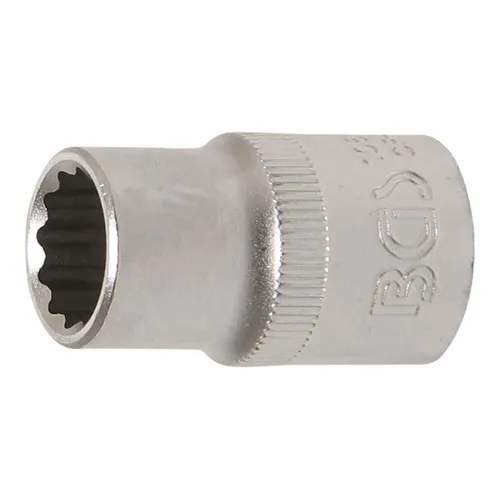 Steckschlüssel-Einsatz, 12-Kant, 12,5 (1/2), 13 mm von BGS technic