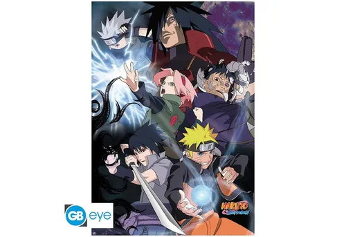 ABYstyle Poster NARUTO SHIPPUDEN - Poster Group Ninja War (91.5x61)