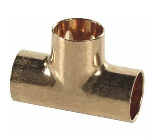 Gerade Rohrverschraubung T-Stück Kupferverbindungslot 15x15x15mm
