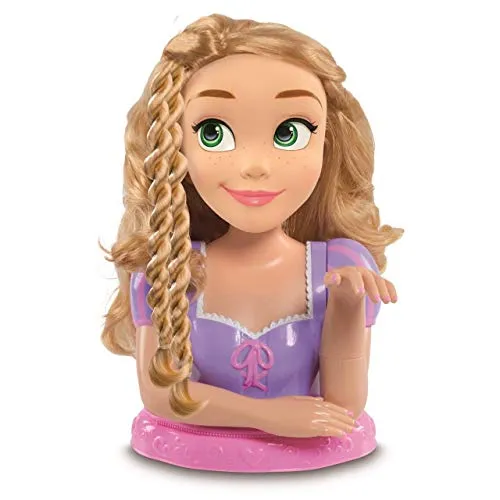 Famosa DND03 Disney Prinzessin Rapunzel, Deluxe-Büste, Mehrfarbig (DND03000)