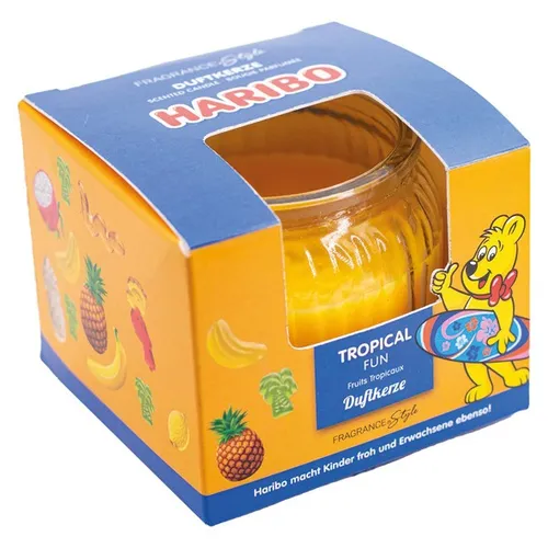 Haribo Duftkerze Tropical Fun 85g
