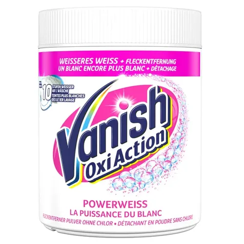 Vanish Oxi Action Powerweiss Gold Pulver 1125 g Waschkraftverstärker, Fleckenentferner mit Aktivsauerstoff 3256656