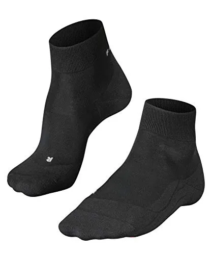 FALKE Damen Laufsocken RU4 Light Performance Short W Sso Lyocell Funktionsmaterial antiblasen 1 Paar, Schwarz Black-Mix 3010, 41-42