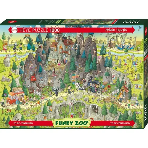 HEYE Puzzle Grü ner Zoo: Ausstellung von Transsilvanien 1000 Teile