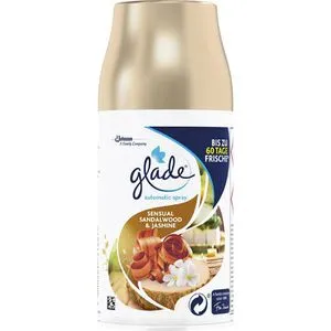 glade Raumduft by brise, automatic spray, 269 ml, Nachfüller, Sensual Sandalwood und Jasmine