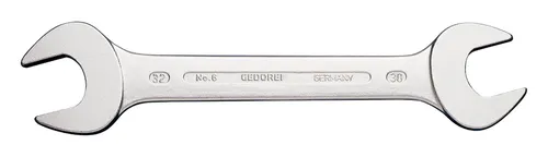 Gedore 6068630 6 41X46 Doppel-Maulschlüssel - Doppelmaulschlüssel für präzises Arbeiten, Schlüsselweite 41-46mm, ideal für professionelle Mechaniker und Heimwerker.