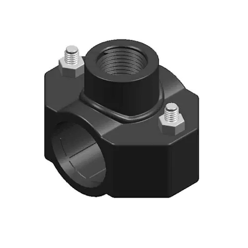 PP Anbohrschelle 50 x 1/2