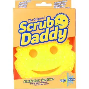 Scrub-Daddy Spülschwamm Original, mit Texturveränderung und Smiley Form
