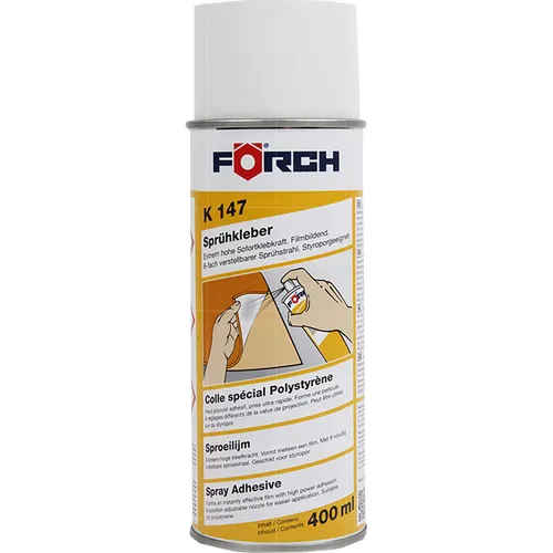 FÖRCH K147 Srühkleber 0.4 LTR Kraftkleber Kontaktkleber Alleskleber Styropor