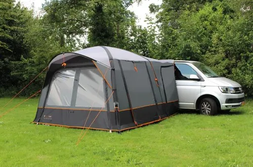 Eurotrail San Marino Air Buszelt, 300x360cm, grau/schwarz