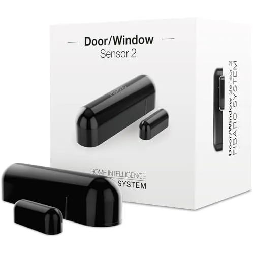 Fibaro FGDW-002-3 ZW5 Türen-/Fenstersensor Kabellos Schwarz