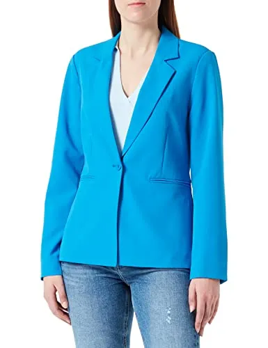 ICHI IHLEXI BL Damen Blazer – Eleganter Ein-Knopf-Blazer mit Stretch - Stylischer Damen Blazer mit Reverskragen und taillierter Passform. Ideal für Büro und Freizeit, bietet hohen Tragekomfort dank hochwertiger Materialqualität. Vielseitig kombinierbar und perfekt für jeden Anlass.