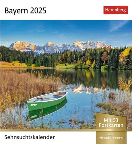 Bayern Sehnsuchtskalender 2025 von Harenberg