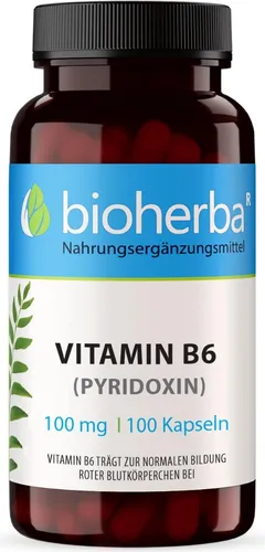 Bioherba | Vitamin B-6 10 mg | Pyridoxine