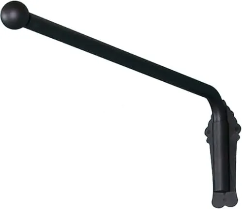 Schwerlast Schwenkarm-Fenstervorhangstange, 40 kg, 120 cm