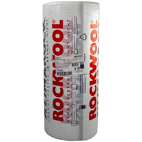 Rockwool Klimarock Steinwollmatte gitternetzverstärkt, Halbe Rolle, 30 mm Dämmstärke