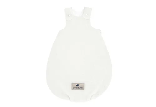 Julius Zöllner Babyschlafsack Musselin ivory 50/56 - Schlafsäcke für Babys, aus 100% Musselin-Baumwolle, handgefertigt in Deutschland und geprüft auf höchste Qualität für sicheren und gemütlichen Schlaf.