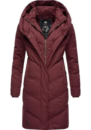 Ragwear Steppmantel Natalka stylischer, gesteppter Winterparka mit gefütterter Kapuze