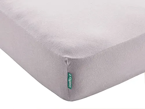 Spannbettlaken »Berlin« Bettlaken BxL+H 180x200+30 cm Stein Microsatin Hautfreundlich für Boxpringbetten Matratzen bis 30 cm Höhe, 202092