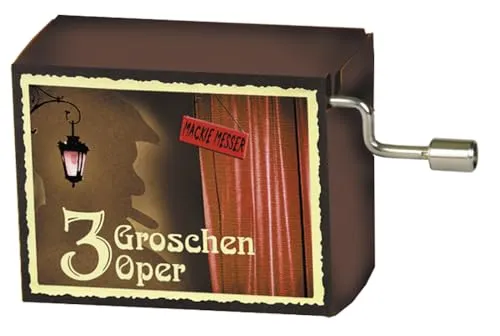 Fridolin 58298 Spieluhr Mackie Messer / 3 Groschen Oper von Fridolin