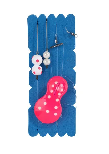 Balzer Inline Plattfisch Blinker System pink/weiß in pink von Balzer